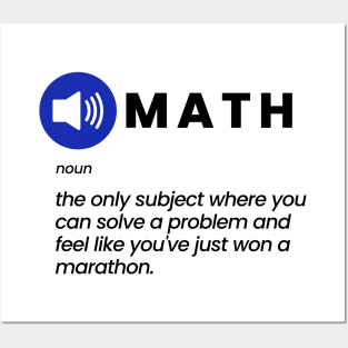 Funny Math Joke Posters and Art